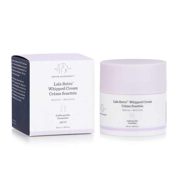 Drunk Elephant Lala Retro Whipped Cream Moisturizer with Ceramides 1.69 oz/50ml - Picture 4 of 5